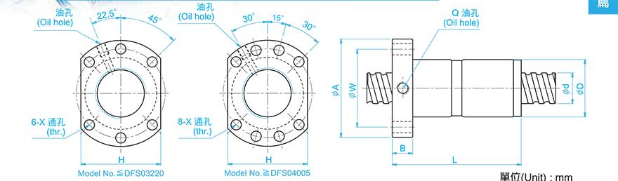 TBI DFS04010-3.8 tbi滚珠丝杠一级代理元拓科技