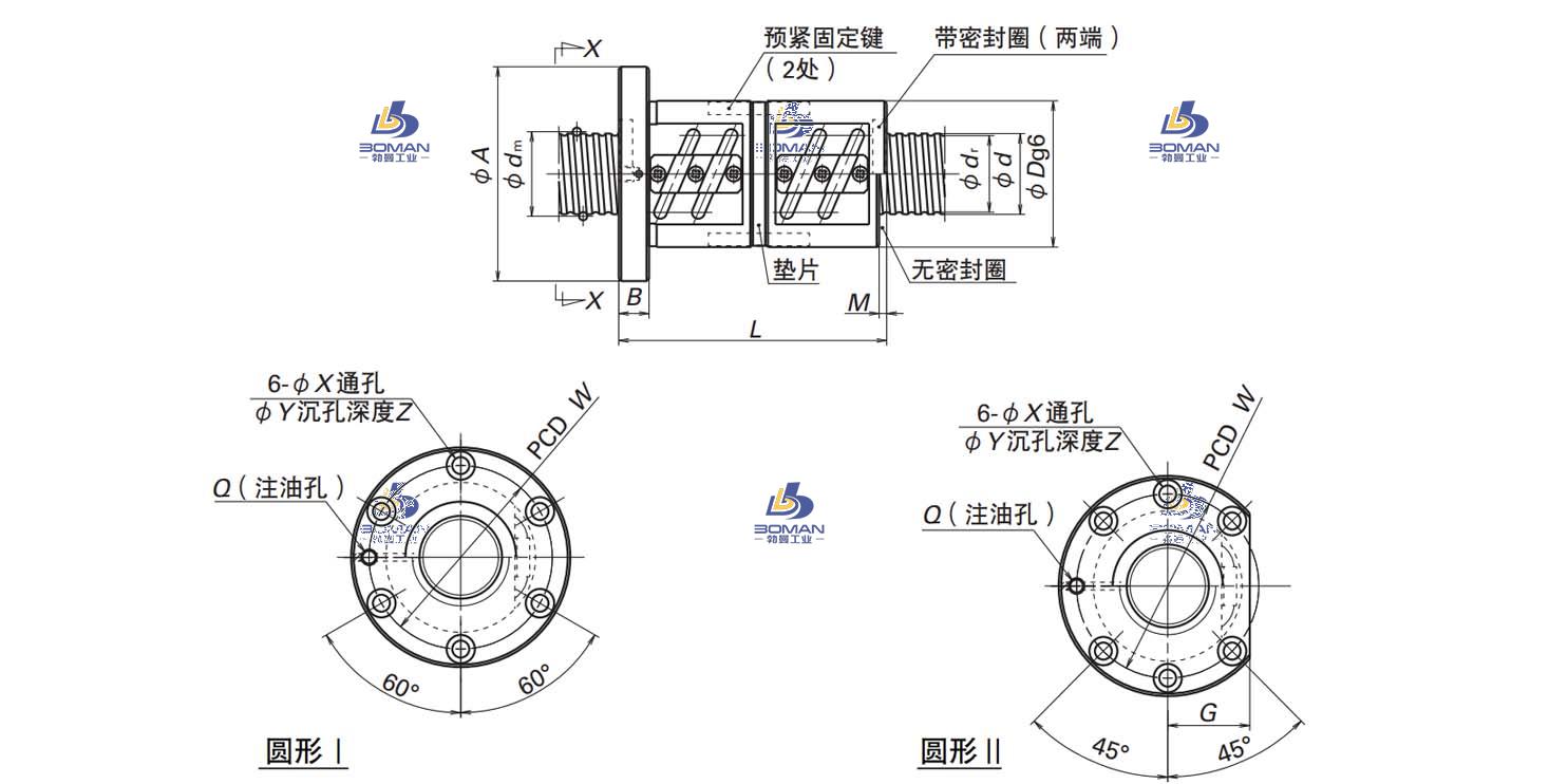 NSK DFT3210-3.5-DFT滚珠丝杠